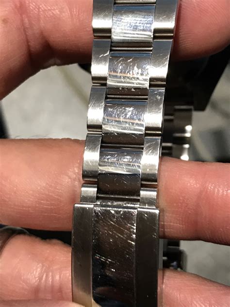 rolex 16600 bracelet adjustments.